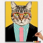 Cat As Boss - Dipingi per Numeri