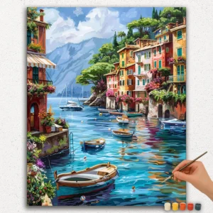 Smuk Bybillede og Både