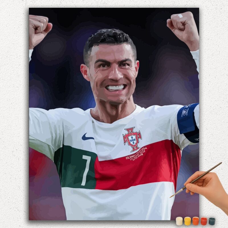 Paint-By-Numbers-DIamond-Painting-Ver-PNV-54 Ronaldo