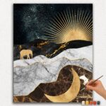 Soleil, Lune et Montagnes