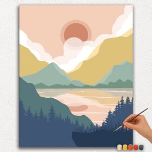 Paint by Numbers Abstract