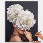 Flower Magic Woman - Malen nach Zahlen