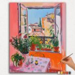 Außerhalb des Fensters