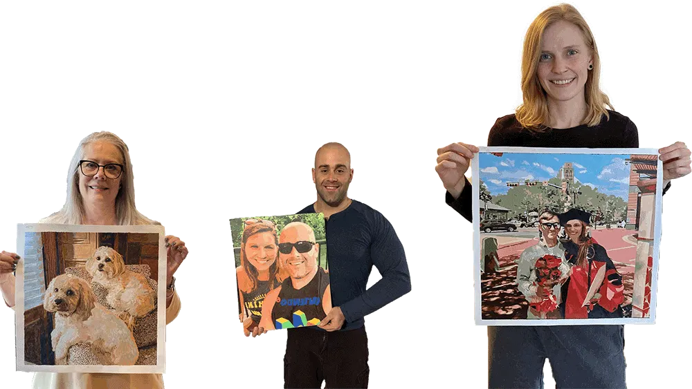 Custom Paint by Numbers Kit From Your Photo | Personalized 1 Paint by Numbers Customers DIY paintings - Paint by numbers - Diamond Painting