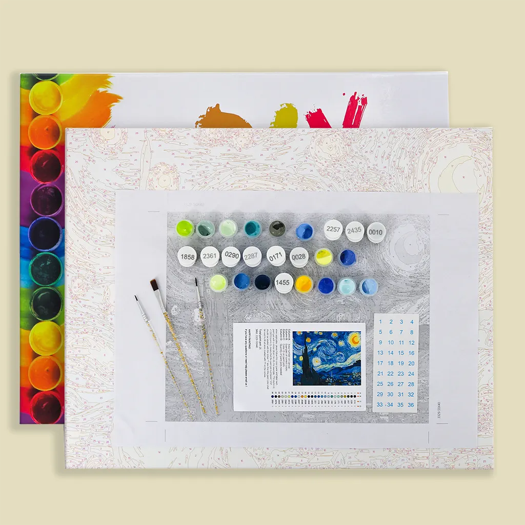 Custom Paint by Numbers Kit From Your Photo | Personalized 2 Pre Framed Painting DIY paintings - Paint by numbers - Diamond Painting