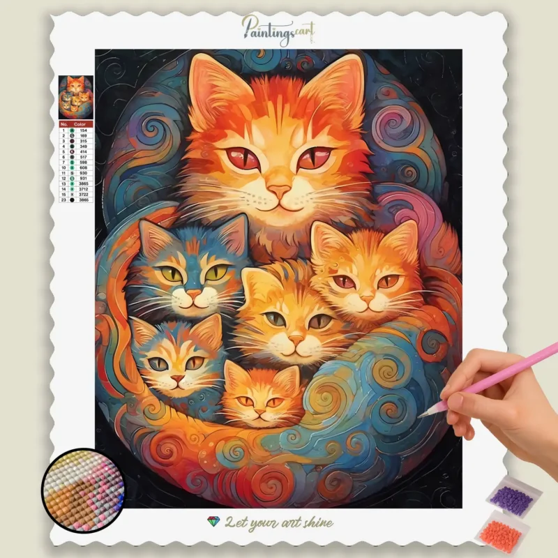 Rainbow_Cats_93327_base-diamond-painting-paintingscart Rainbow Cats
