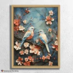 Pájaros en Primavera Origami