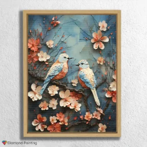 Pájaros en Primavera Origami