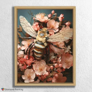 Honningbi På Blomst