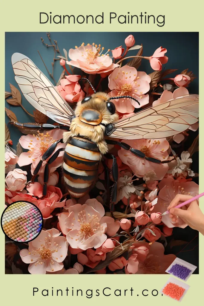 Honningbi På Blomst