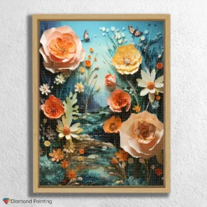 Forårs Farverige Blomster