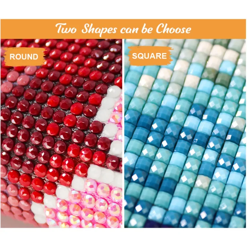 Square vs Round Diamonds