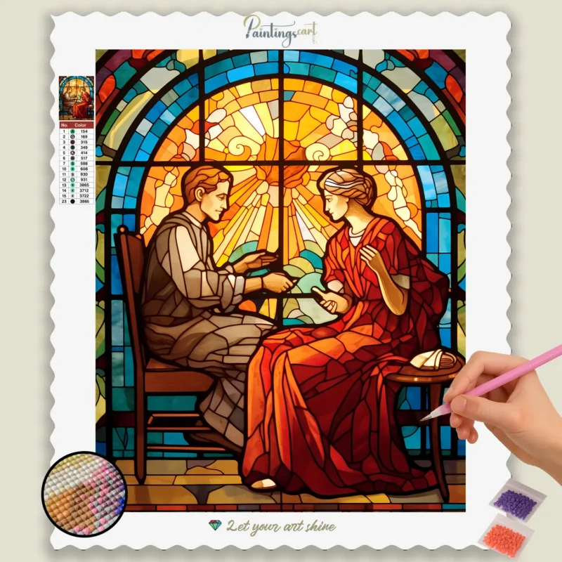 Stained_Glass_293925_base-diamond-painting-paintingscart Le Couple