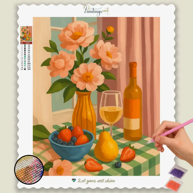 Nature_morte_aux_pivoines_et_fruits_base-diamond-painting-paintingscart Nature_morte_aux_pivoines_et_fruits