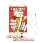 Beer Zone DIY Metallposter