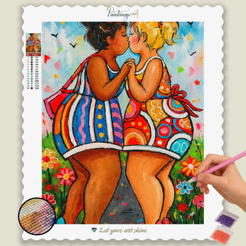 Vibrant_Garden_Kiss_base-diamond-painting-paintingscart Vibrant_Garden_Kiss