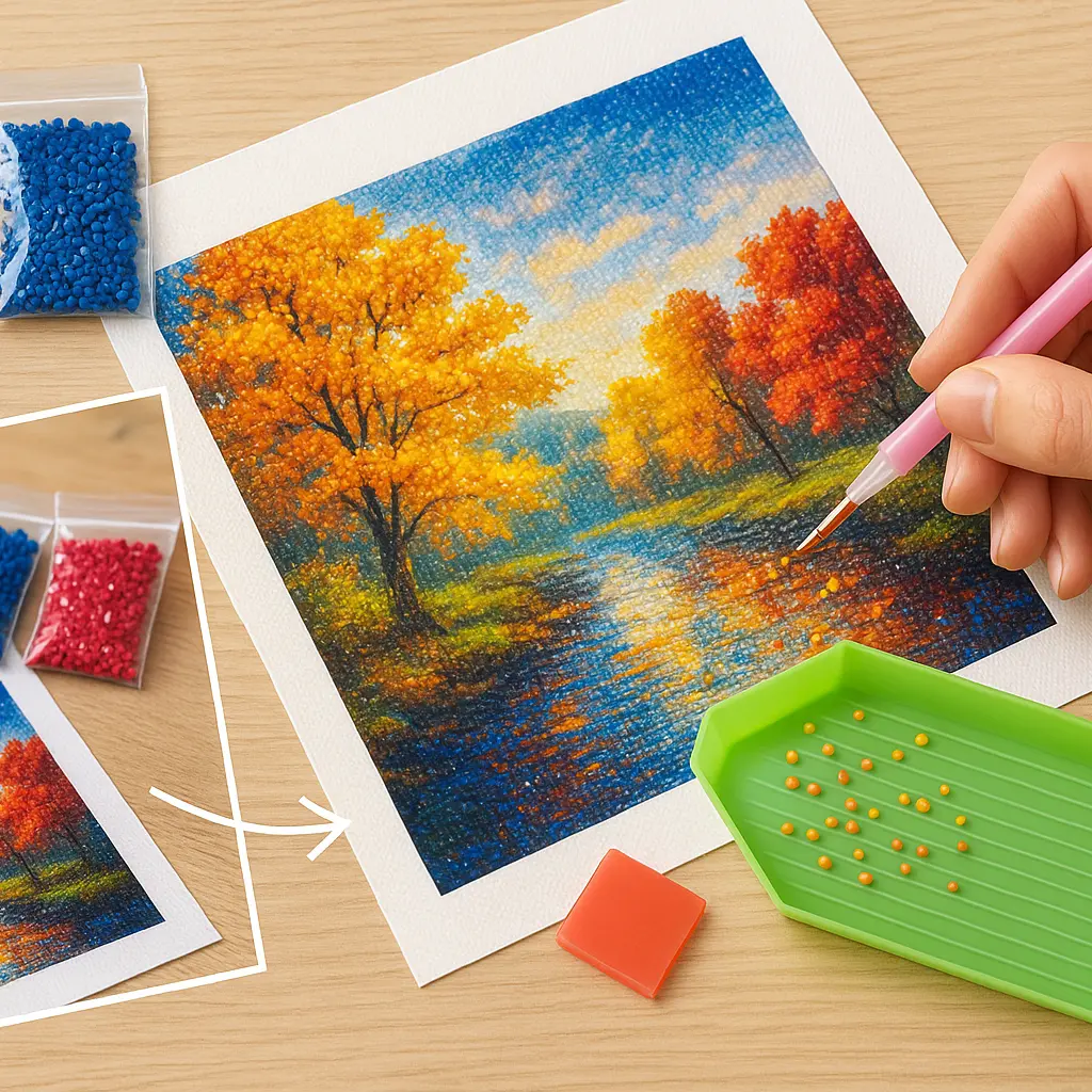 What is in diamond painting Kit