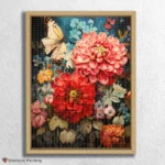 Farverige Efterårsblomster