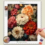 Zinnia's Herfst Hoogtepunt Bloem