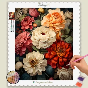 Zinnie Autunnale Zenit Fiore