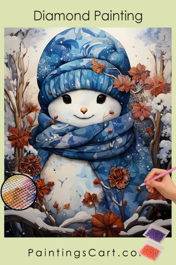 Snowman Kawaii Winter