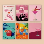 Boissons exotiques de l'amour