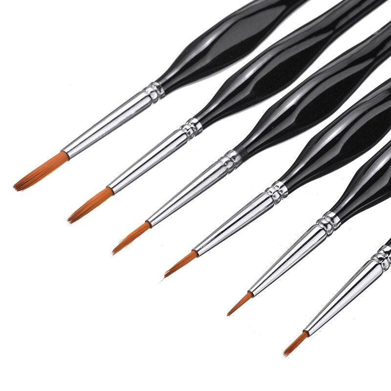 High-Quality Colored Pencils - Black - 6PCS 2 6 2 1 DIY paintings - Paint by numbers - Diamond Painting