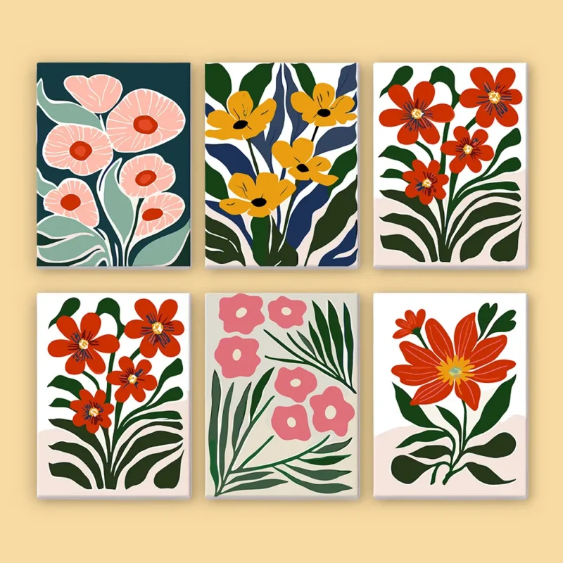 78654-Malen-nach-Zahlen-Diamond-Painting-webp Tropische Blumen