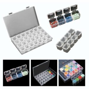 Diamond Painting Kits: 5D Diamond Art & Custom Kits | PaintingsCart 84 28 Slots - Diamond Painting Organizer Box