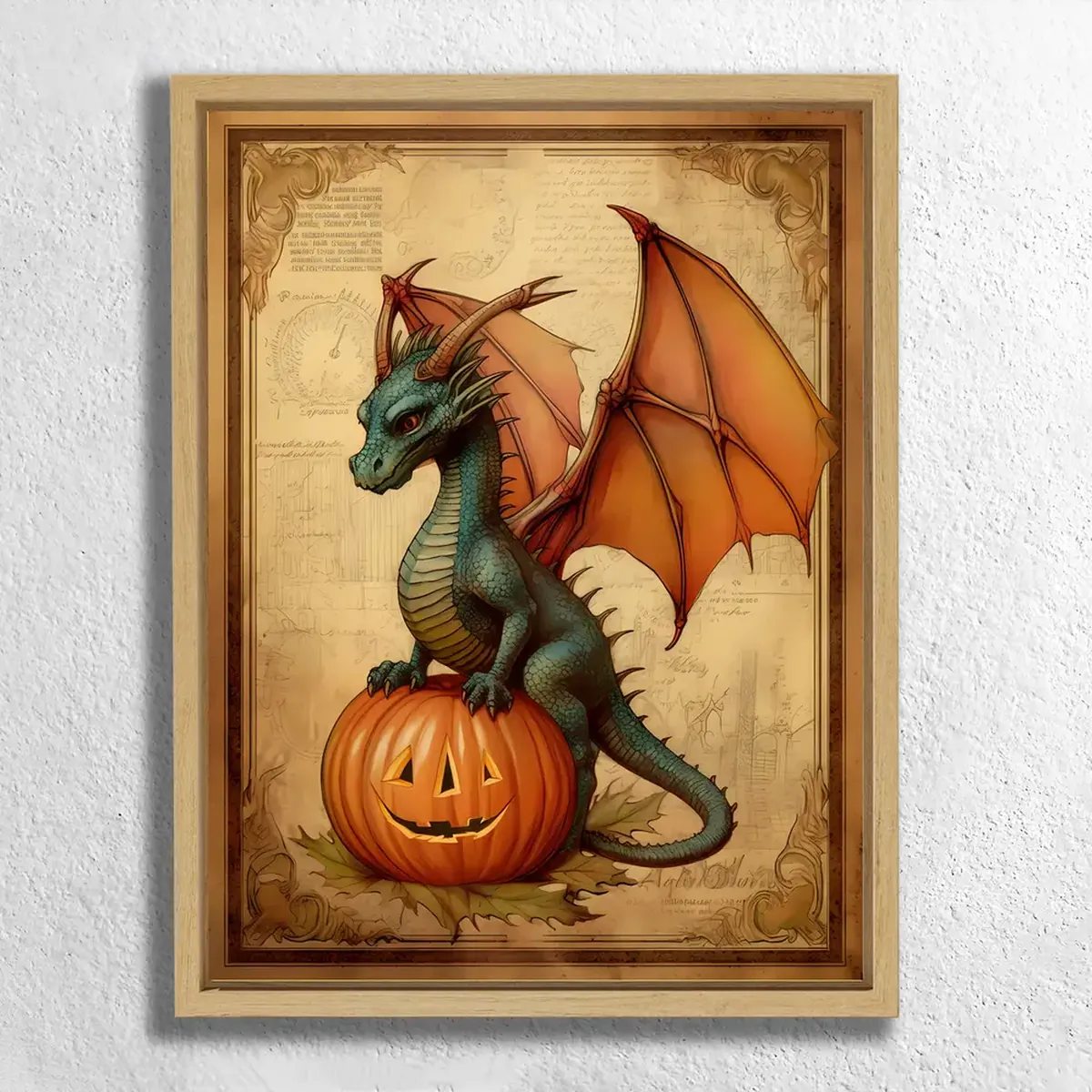 The Soul of Spooky Season: Bats, Crows and Dragons 4 Halloween Dragons (30)_floatver_paint-by-numbers_webp