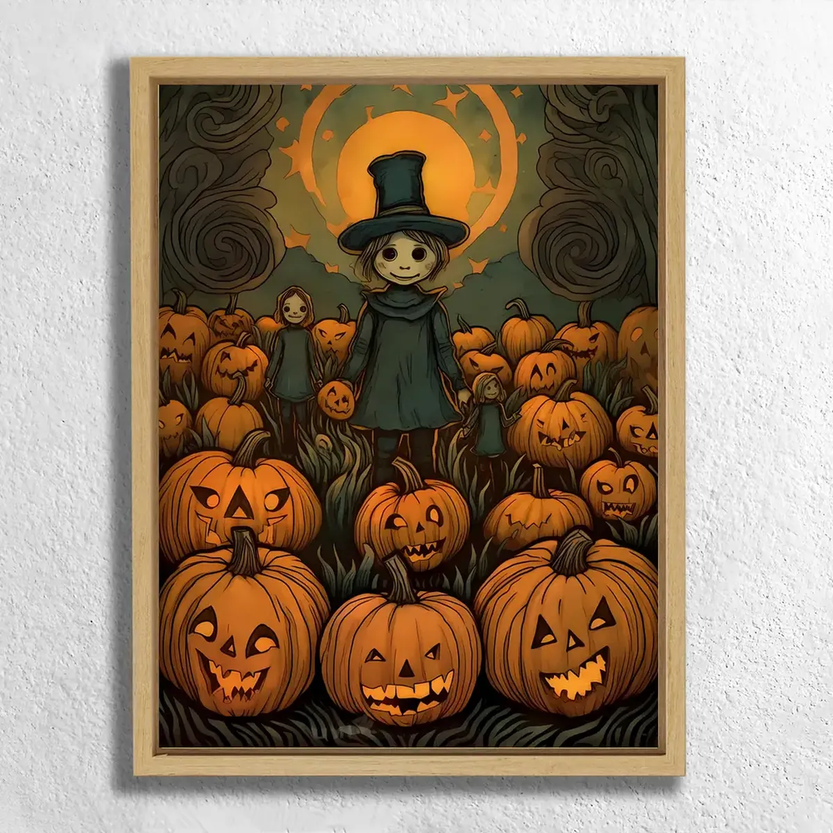 Pumpkin Fields & Haunted Barns: Capturing the Heart of Halloween 8 Halloween on farm (15)_floatver_paint-by-numbers_webp