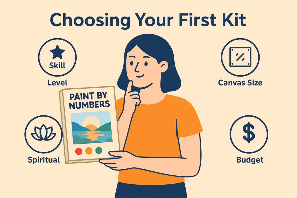 Ultimate Guide to Paint by Numbers for Beginners 5 How to CHoose your first paint by numbers kit?