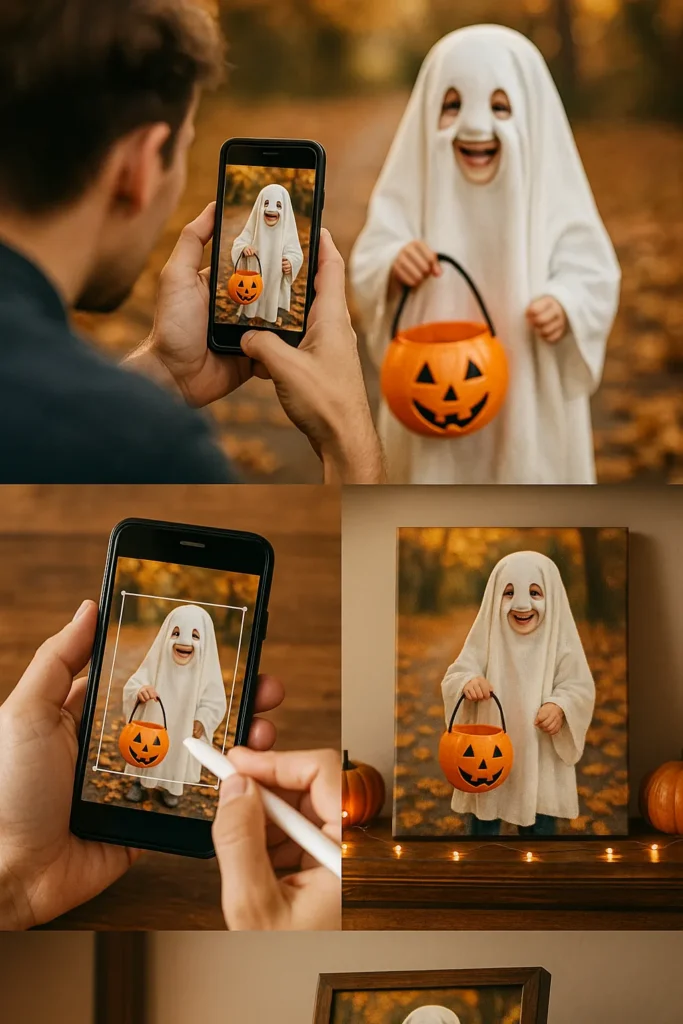 From Photo to Phantom: My Journey Creating a Custom Halloween Paint-by-Numbers Masterpiece 4 Your Step-by-Step Guide: From Digital File to Painted Phantom