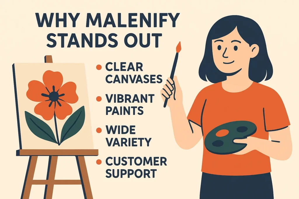 Ultimate Guide to Paint by Numbers for Beginners 13 Why MaleniFy Stands Out?