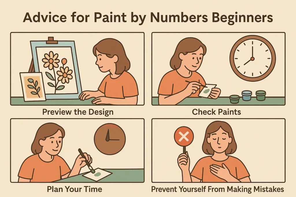 How to Choose the Best Beginner Paint by Numbers Kit? 6 Advice for Paint by Numbers Beginners