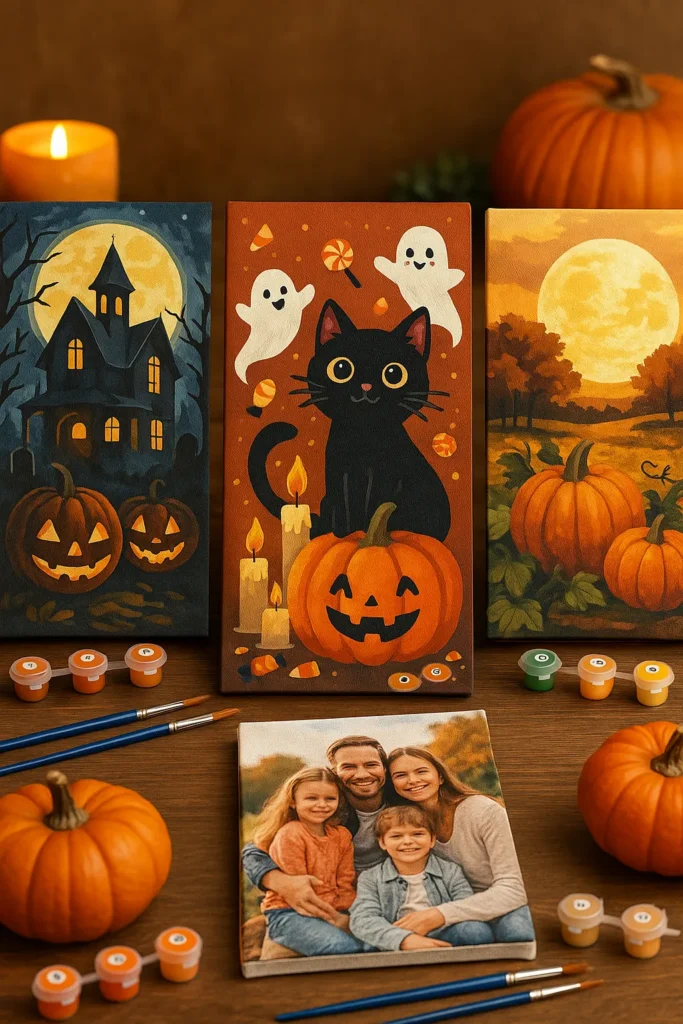 Host a Hauntingly Fun Paint-by-Numbers Halloween Party 4 Step 1: Choose Your Spooky Theme & Kits