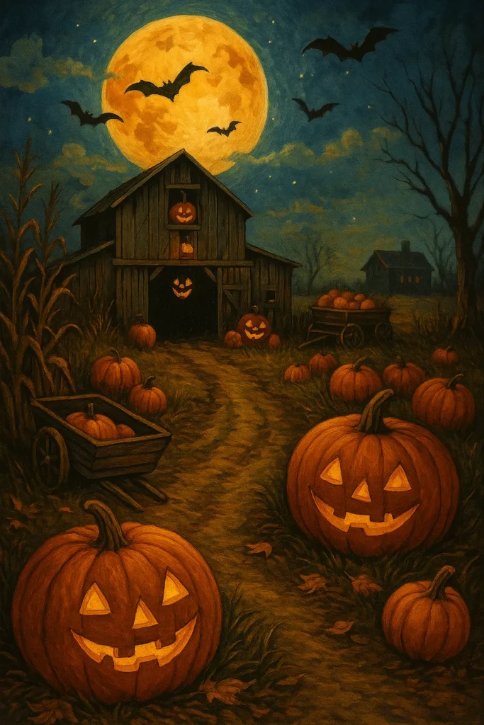 Pumpkin Fields & Haunted Barns: Capturing the Heart of Halloween 2 Pumpkin Fields & Haunted Barns: Capturing the Heart of Halloween
