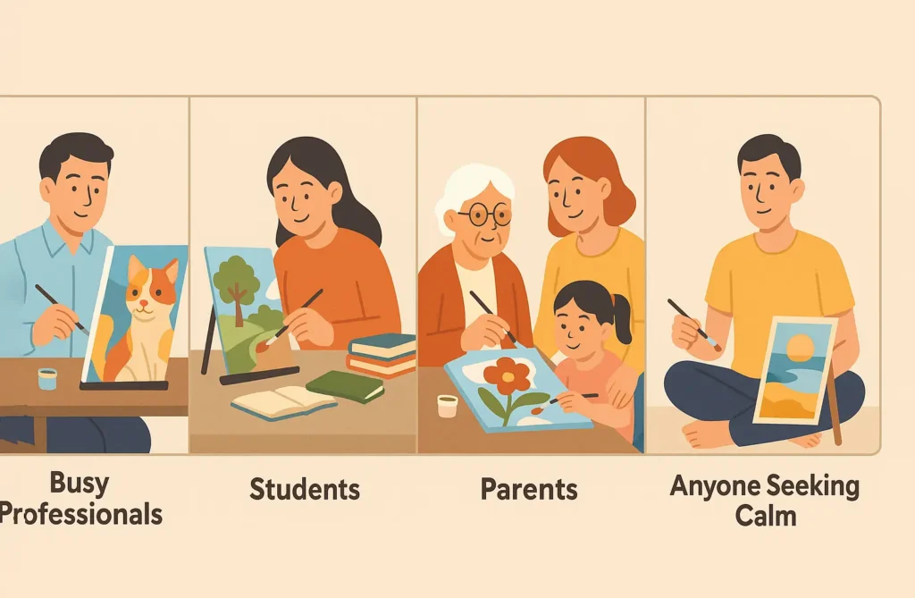 Benefits of Paint by Numbers for Mental Wellness 5 Who Can Benefit?