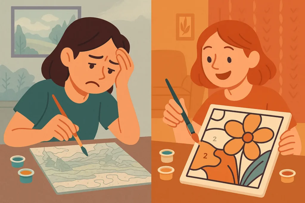 How to Choose the Best Beginner Paint by Numbers Kit? 2 Why Selecting the Correct Kit is Important