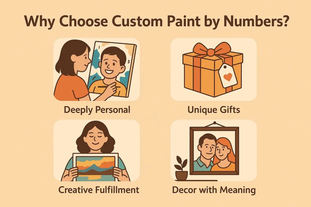 How to Create a Personalized Paint by Numbers Masterpiece from Your Photos 4 Why Choose Custom Paint by Numbers?