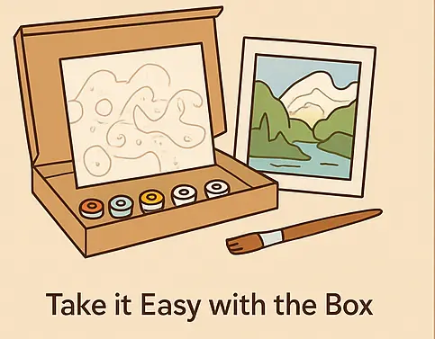 Ultimate Guide to Paint by Numbers for Beginners 6 Open the box