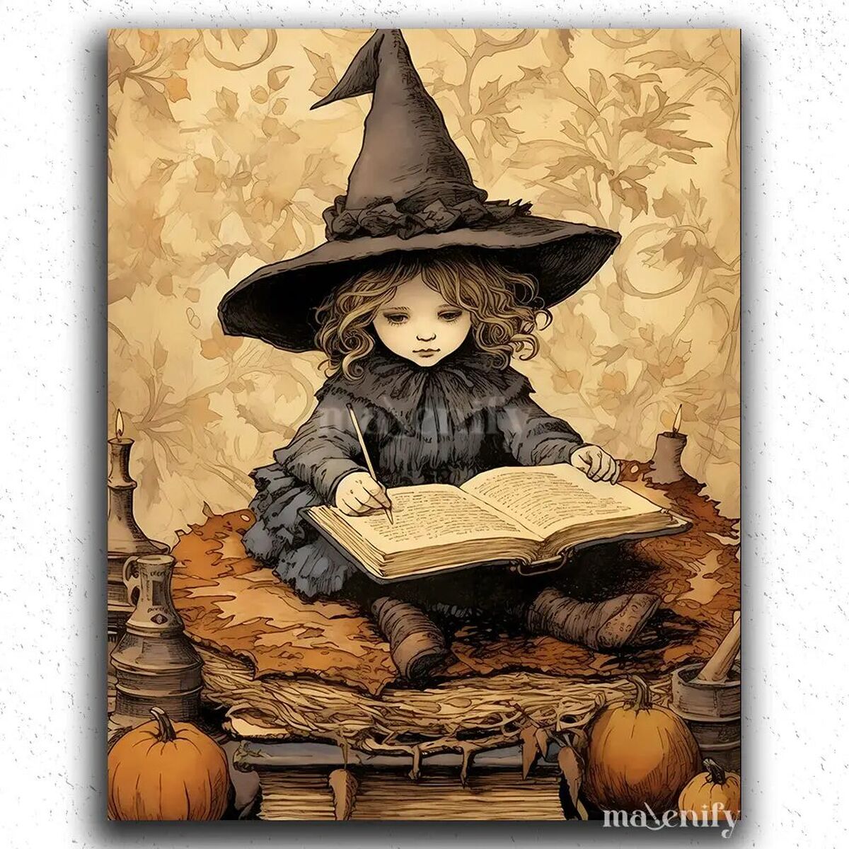 Bewitching Brushes: Explore the Magic of Our New Witch Paintings 4 image 1 1 DIY paintings - Paint by numbers - Diamond Painting