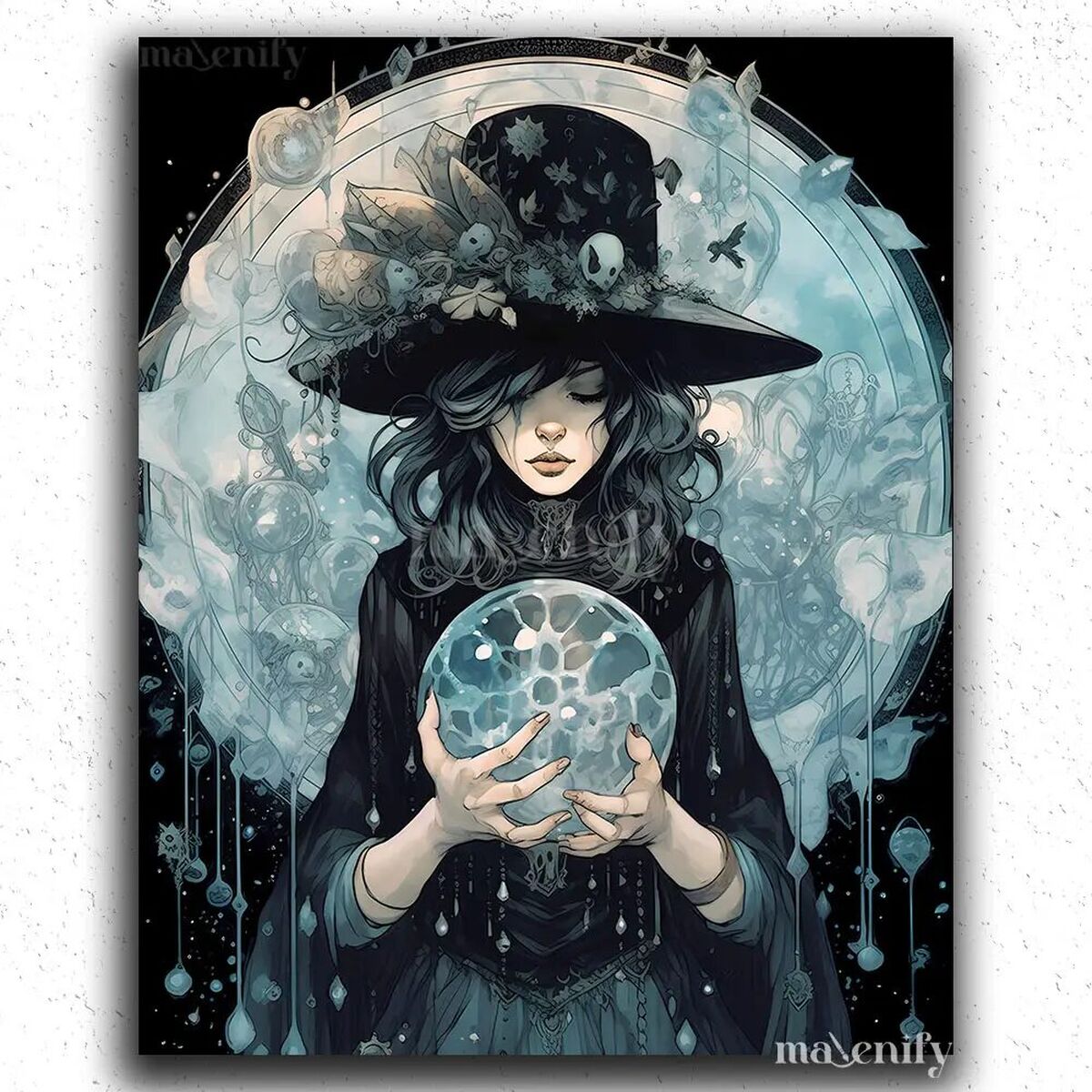 Bewitching Brushes: Explore the Magic of Our New Witch Paintings 6 image 3 DIY paintings - Paint by numbers - Diamond Painting