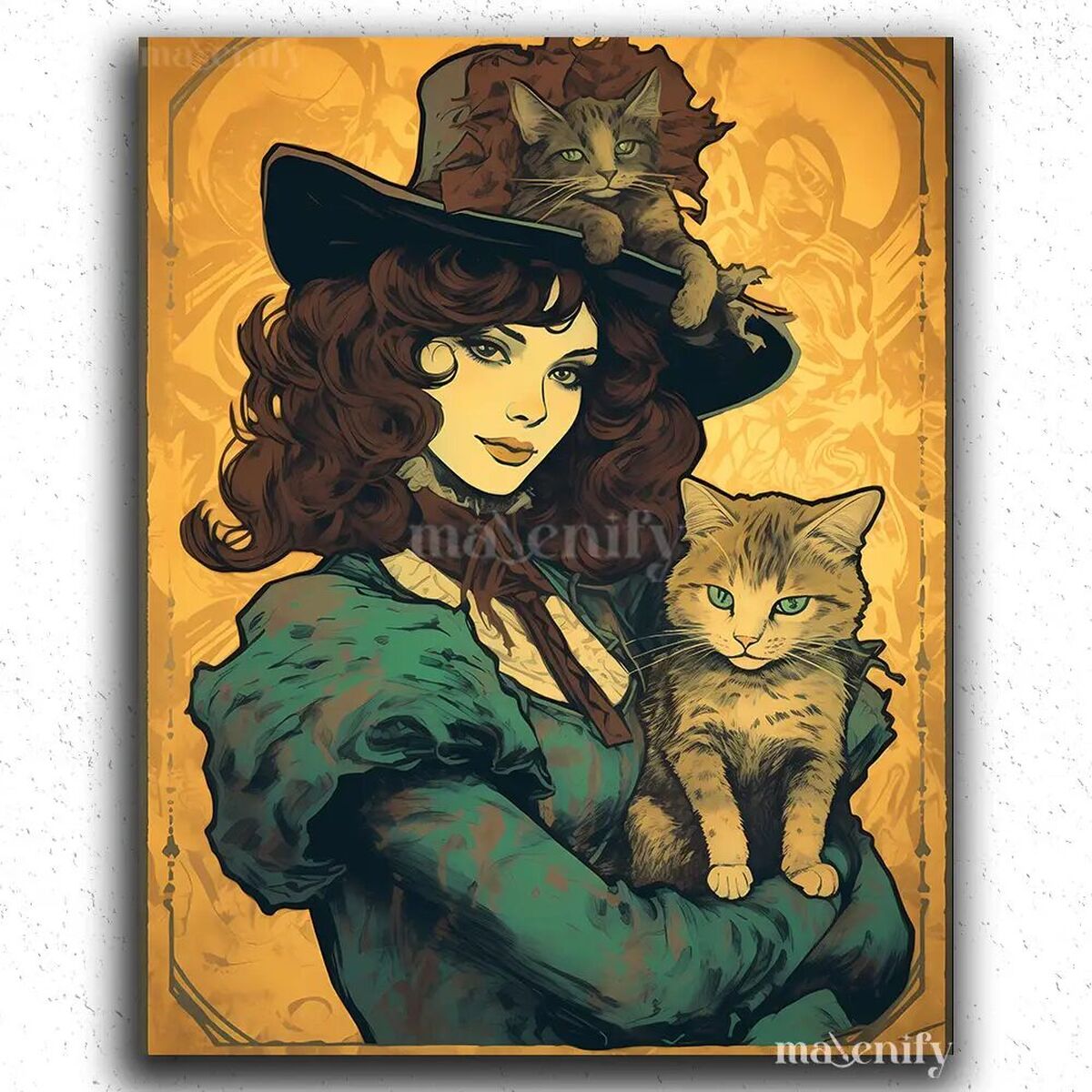 Bewitching Brushes: Explore the Magic of Our New Witch Paintings 10 image 7 DIY paintings - Paint by numbers - Diamond Painting