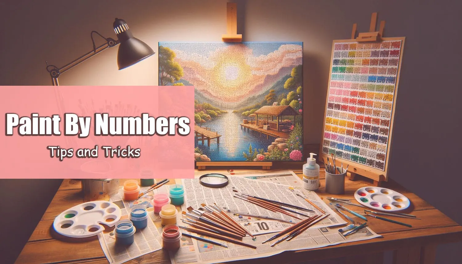 Paint by numbers tips and tricks DIY paintings - Paint by numbers - Diamond Painting
